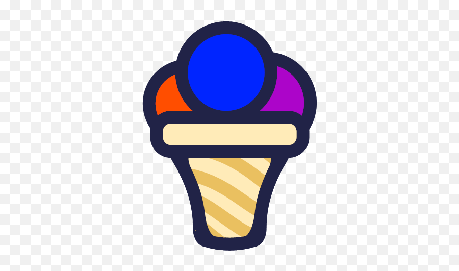 Ice Cream Vector Icons Free Download In Svg Png Format Emoji,Ice Cream Cone Emoticon