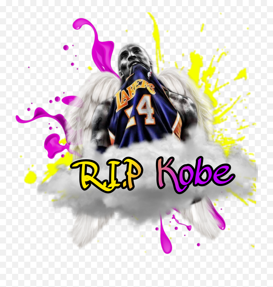 Kobe Rip Angel Mamba Kobe Bryant - Rip Kobe Bryant Transaprent Emoji,Kobe Emoji