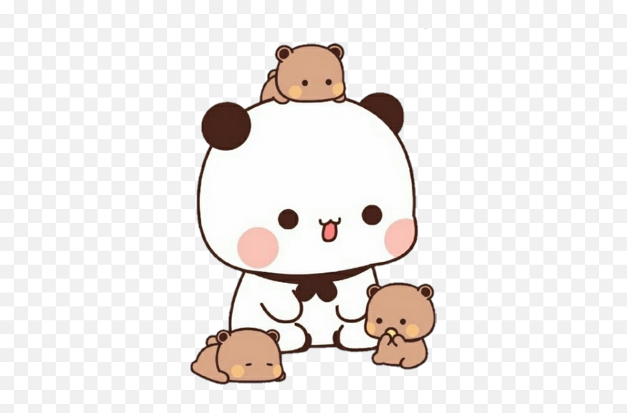 Sticker Maker - 02 Panda Bear Emoji,Panda Emoji Chibi Png