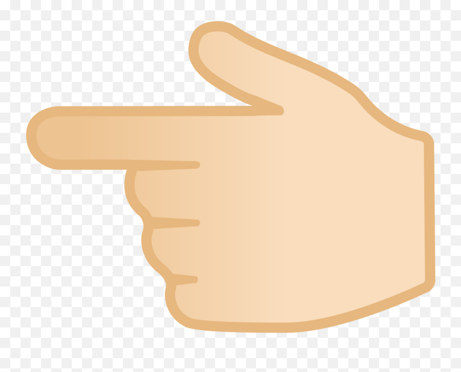 Backhand Index Pointing Left Light Skin Tone Icon Noto - Back Hand Index Pointing Png Emoji,Finger Pointing Down Emoji