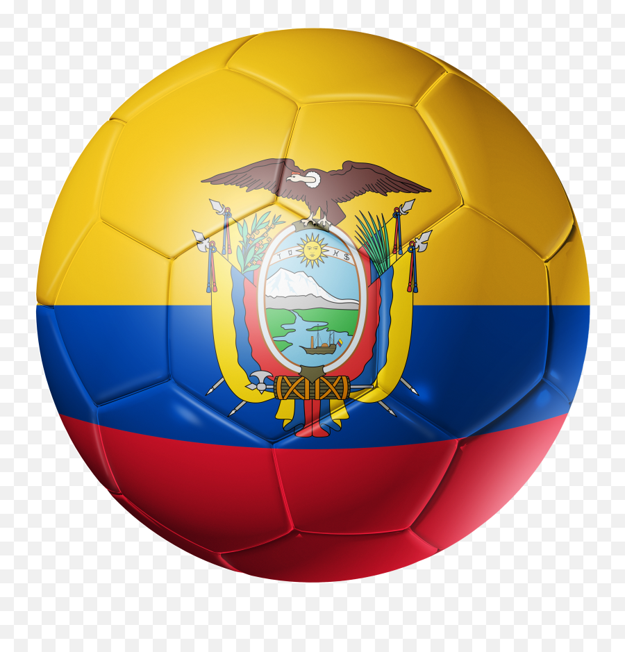 Balón De Ecuador - Fútbol Png Ecuador Flag Art Prints Emoji,Ecuador Flag Emoji