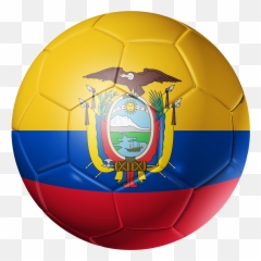 Balón De Ecuador - Fútbol Png Ecuador Flag Art Prints Emoji,Ecuador Flag Emoji