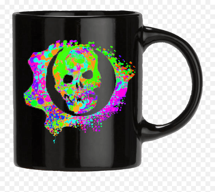 Gears Of War - Emblem Mug Inosuke Demon Slayer Mug Emoji,Coffee Cup Emoticon