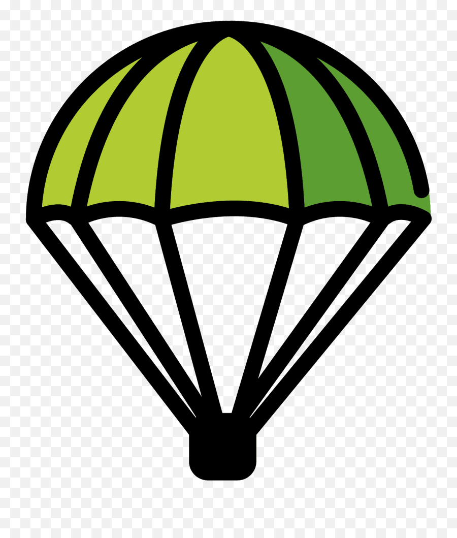 Parachute Emoji Clipart Free Download Transparent Png - Parachute Emoji,Hang Emoji