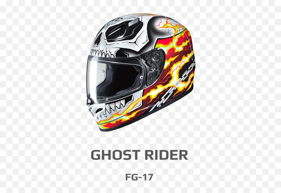 Hjc Marvel Ghost Rider Transparent Png - Stylish Helmet In Bangladesh Emoji,Marvel Emoji Download