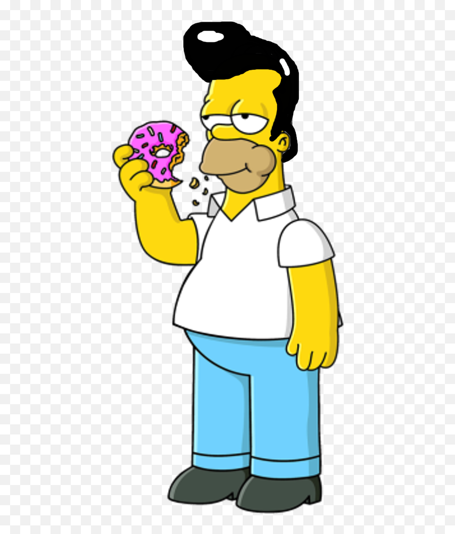 Svg Black And White Stock Presley At Getdrawings Com - Die Homer Simpson Emoji,Elvis Presley Emoticon