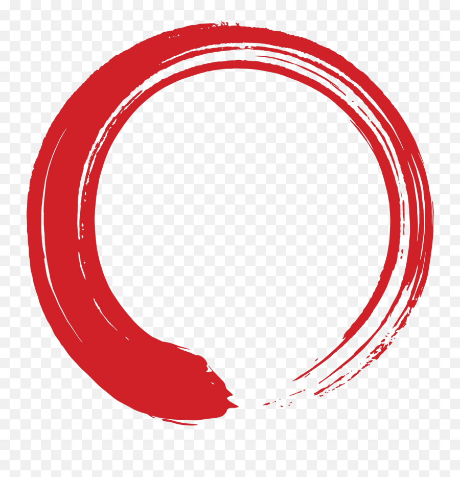Background - Red Enso Circle Emoji,Emotion Focused Therapy Demonstration