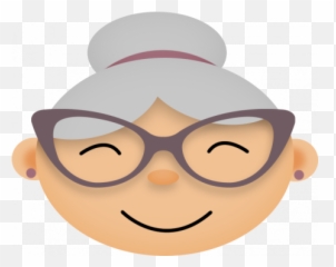 Vintage Memories Grandma Head Graphic By Gina Jones - Happy Emoji,Adult Emoticon Graphics