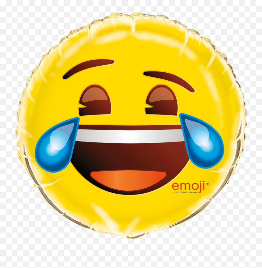 Festorama Folie Ballon - Laughing Crying Emoji Transparent,Ballon Emoji
