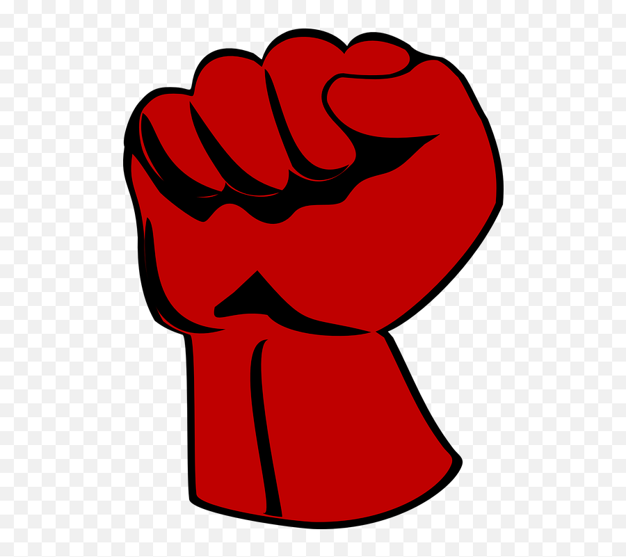 Free Photo Red Angry Russian Fist War Attack Aggressive - Red Fist Of Ulster Emoji,Black Power Fist Emoji