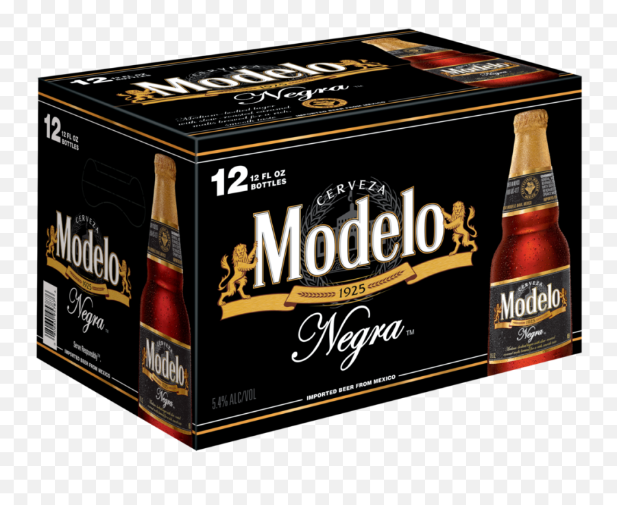 Modelo Negra 12pk Bottles - Modelo Negra 12 Pack Bottles Emoji,Modelo Negra Beer Emoji