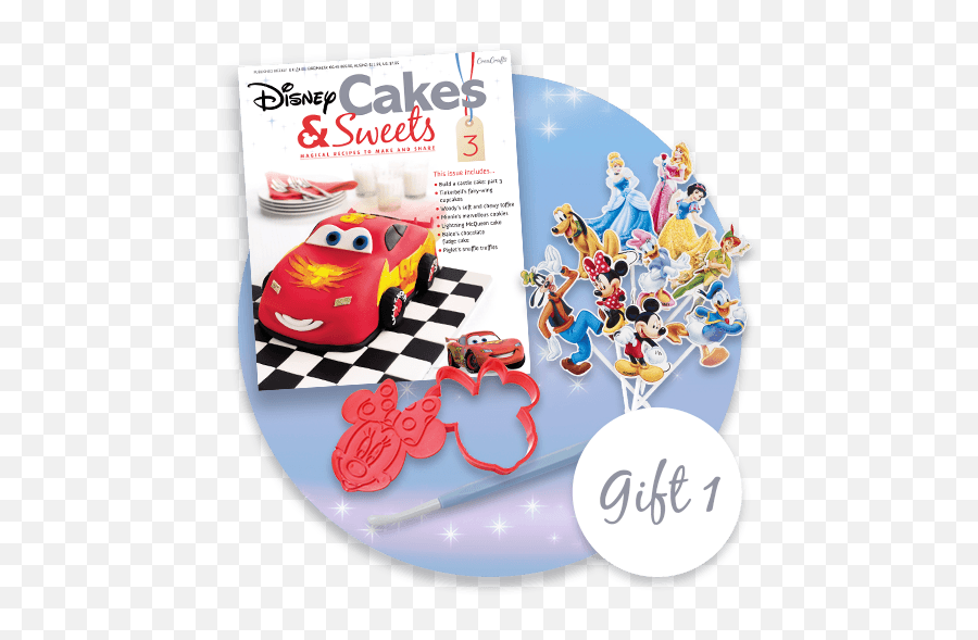 Disney Cakes U0026 Sweets Eaglemoss - Disney Cakes And Sweets Issue 3 Emoji,Ihascupquake Disney Emoticons