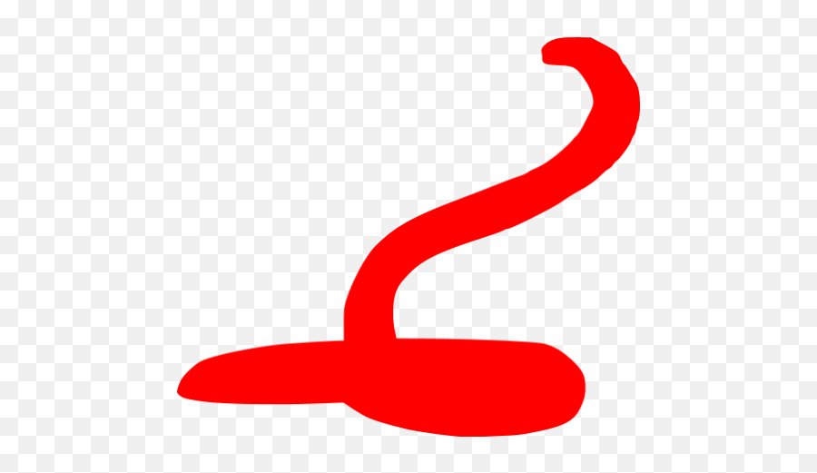 Red Snake Icon - Free Red Animal Icons Black Snake Transparent Gif Emoji,Venom Emoticon