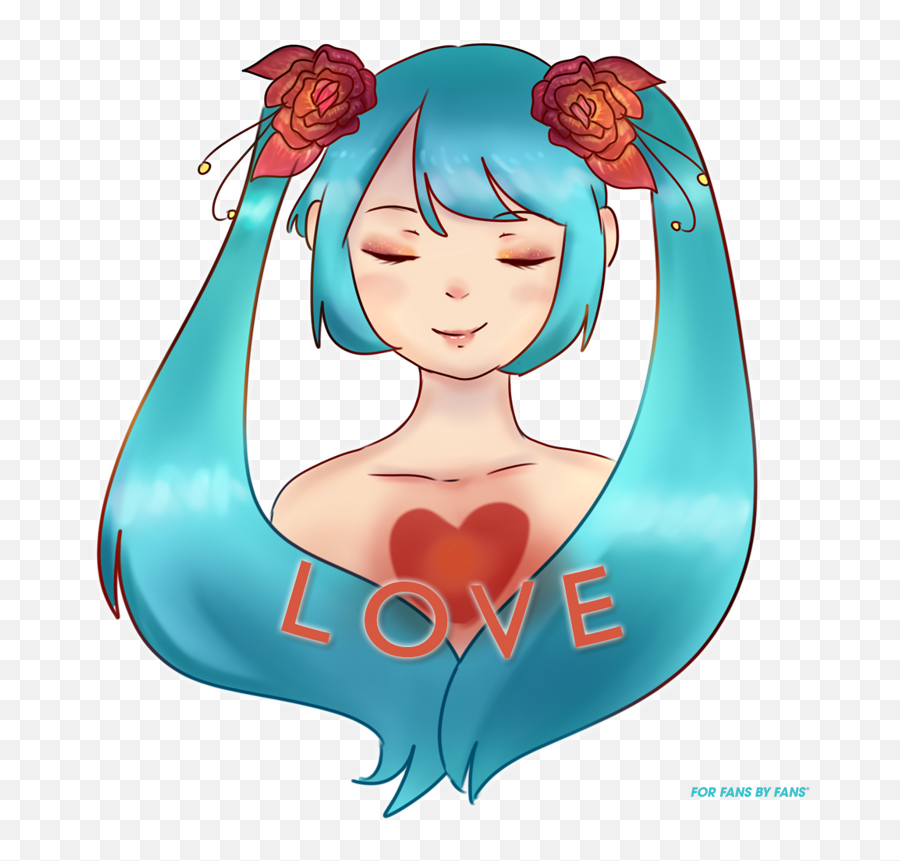 Hatsune Miku Fan Forge - Forfansbyfans Tshirts Designed Fictional Character Emoji,Mystic Messenger Emojis And V