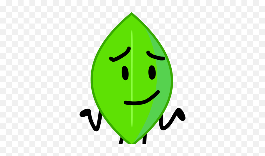 Leafy Objectpedia Fandom - Bfdi Leafy Object Show Emoji,Ally Emoticon