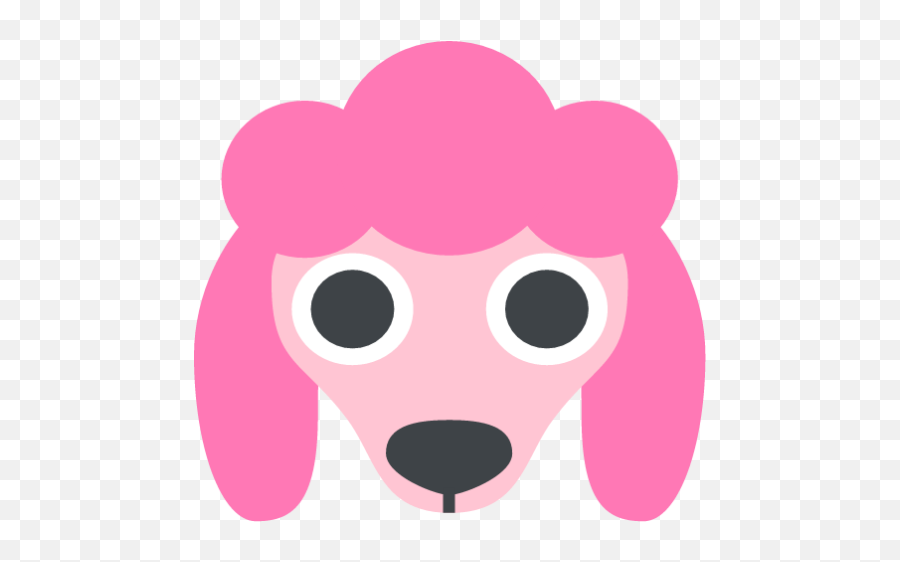 Icon - Girly Emoji,Dog Emoji Sketch