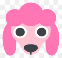 Icon - Girly Emoji,Dog Emoji Sketch