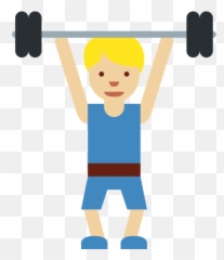 Person Lifting Weights Emoji With - Cara Fat Loss Diet,Basketball 2 3 Emoji