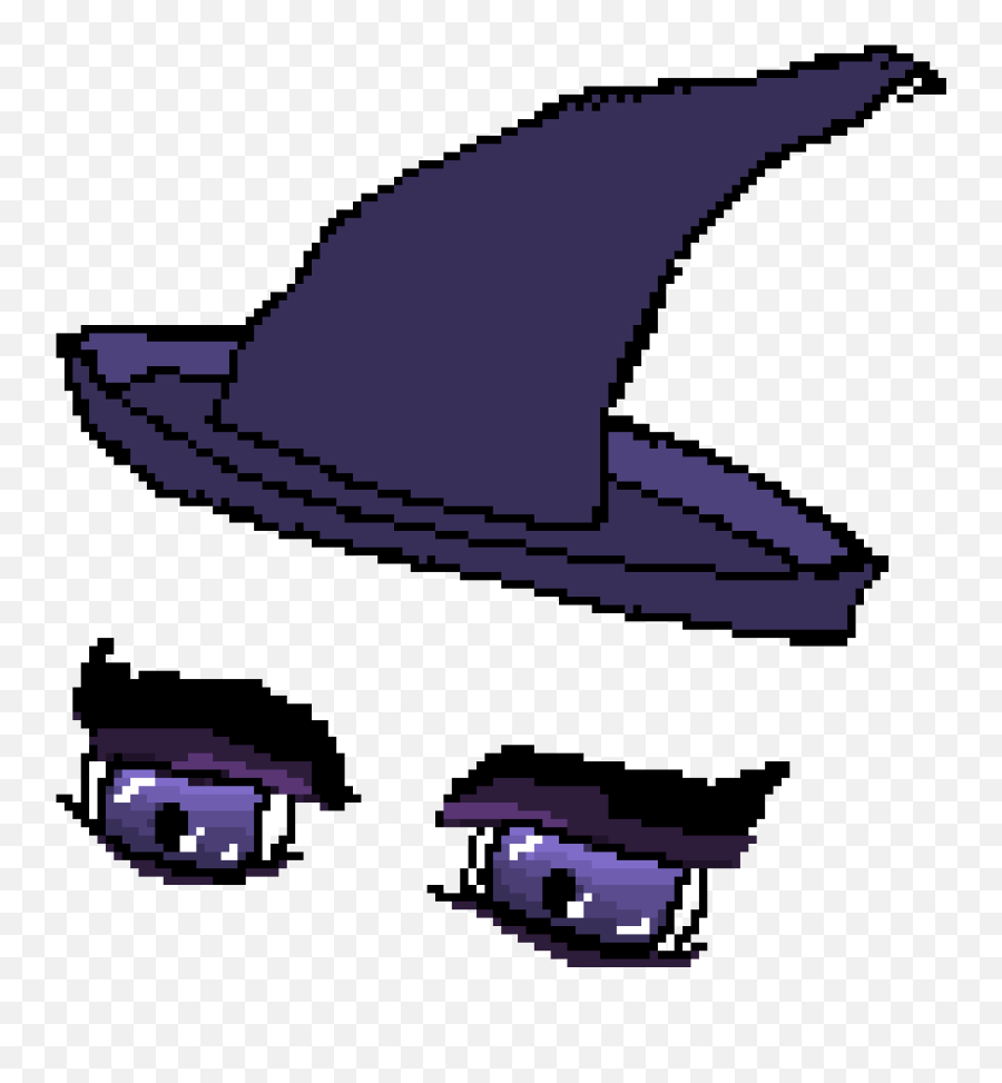 Pixel Art Gallery - Costume Hat Emoji,Witch's Hat Emoji