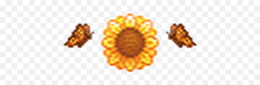 Top Bugged Stickers For Android U0026 Ios Gfycat - Pixel Sunflower Gif Transparent Emoji,Kawaii Emoticon Dividers