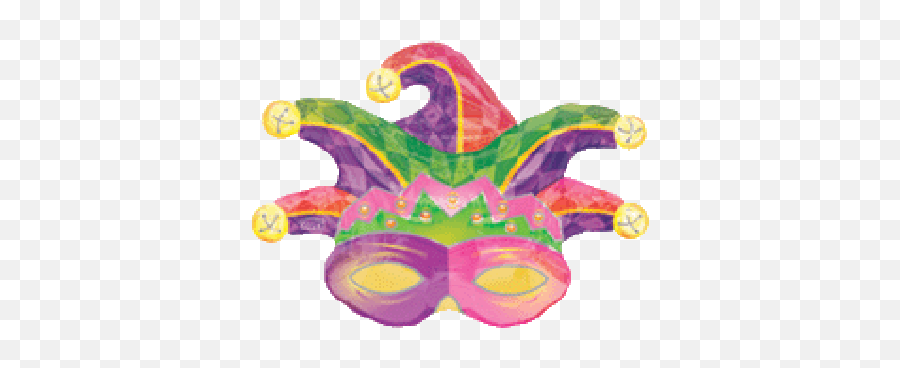 Mardi Gras Masquerade - Balloon Emoji,Mardi Gras Mask Movie Emojis