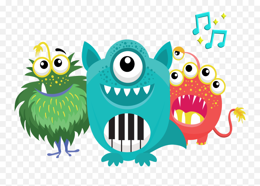 Our Classes Music Monsters - Happy Emoji,Dynamic Emotions Puppets