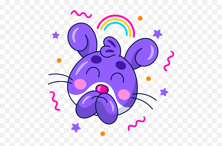 Embarrassed Stickers - Hình Pháo Hoa Png Emoji,Bunny Pixel Emoticons