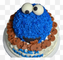 Cookie Monster Cake U2013 Sugar Street Boutique - Cake Decorating Supply Emoji,Cookie Monster Emoji