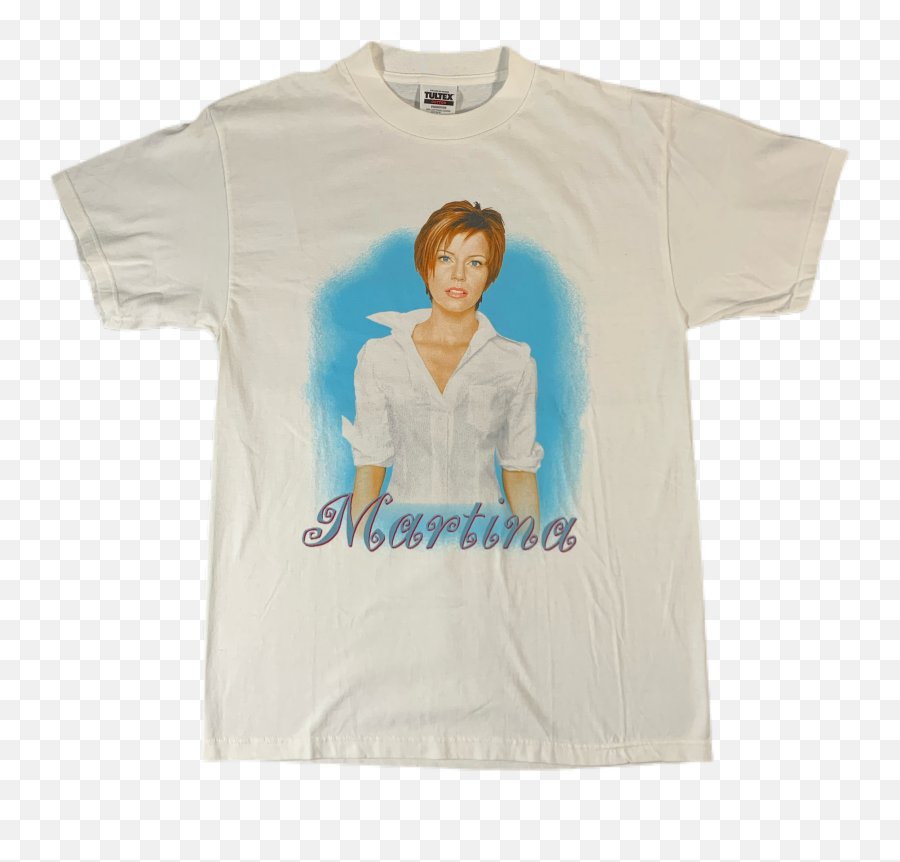 Vintage Martina Mcbride T - Short Sleeve Emoji,Emotion Woman Singer 80s