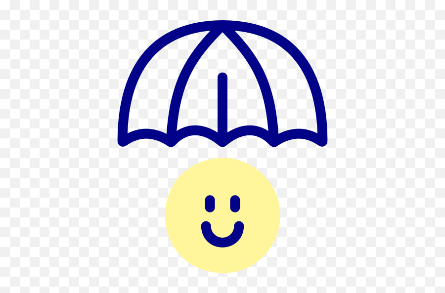 Felicidade - Ícones De Do Utilizador Grátis Icon Emoji,Emoticon Guarda Chuva
