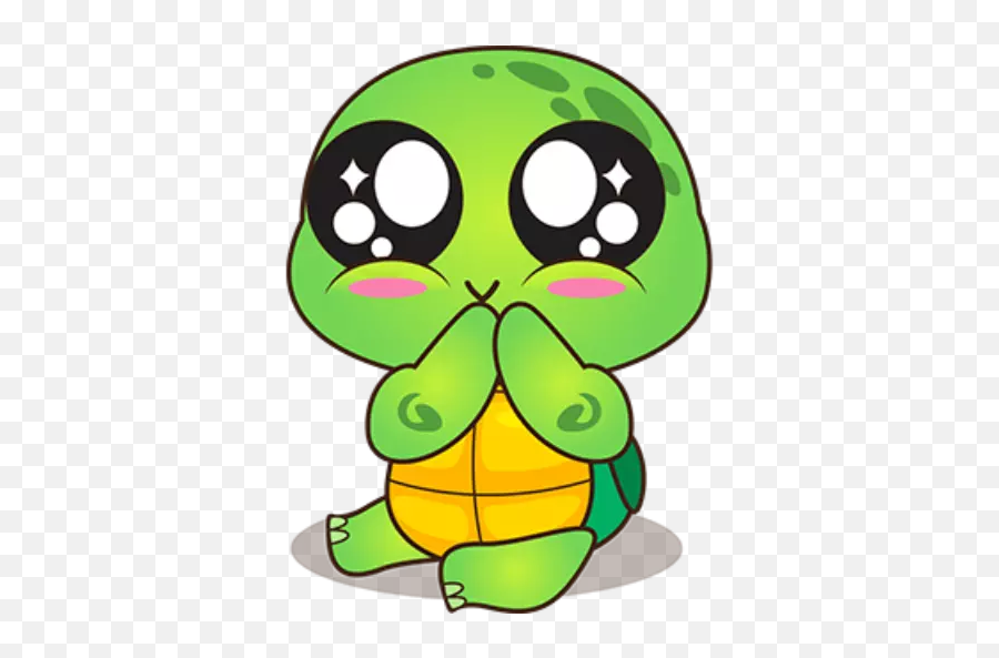 Ragde Tortuga Verde Comida Amor Sticker By Phiily Matta - Turtle Stickers Whatsapp Emoji,Amor Dibujo Emoji