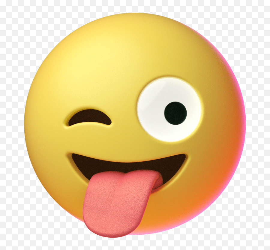 Tongue Emoticon Animated 1 Emoji,Lick Emoji