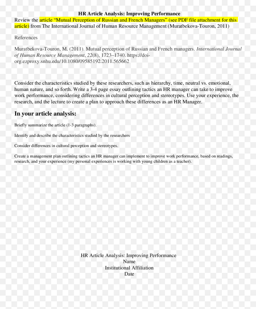 Hr Article Analysis Improving Performance Emoji,Emotions Images Children Pdf