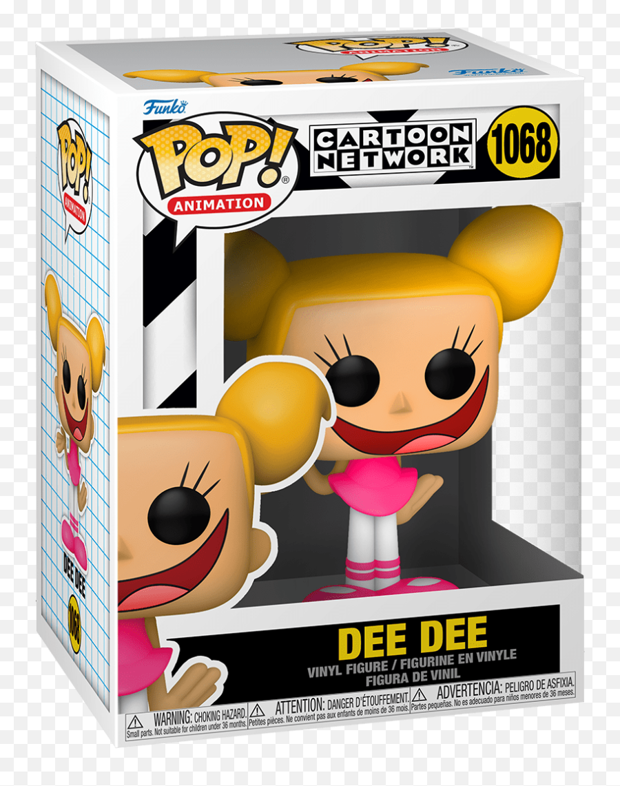 Funko Pop Dexteru0027s Laboratory Dee Dee Vinyl Figure Emoji,Deedee Shows Emotion