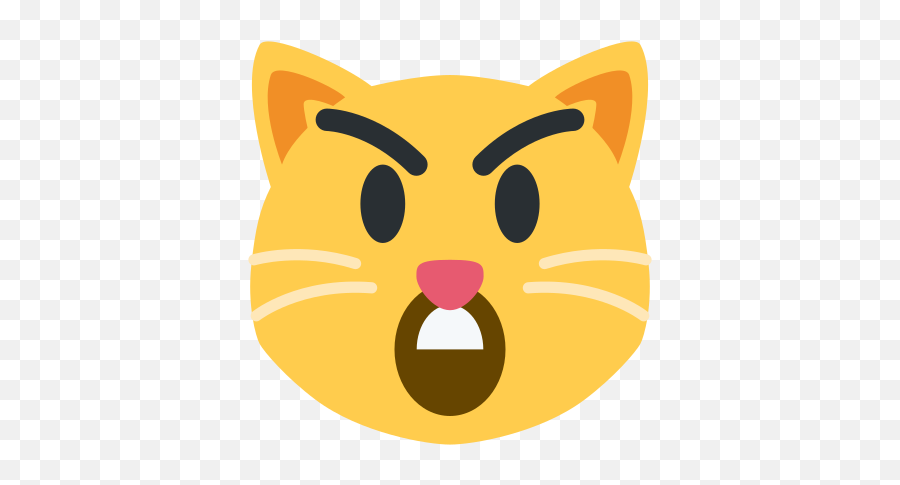 Cat - Cat Grin Emoji Twitter,Smirking Cat Emoji