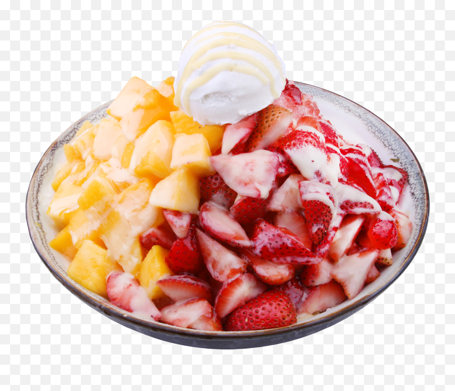 Mango Milk Shaved Ice - Meet Fresh Usa Exquisite Teas Emoji,Strawberry Icecream Emoji