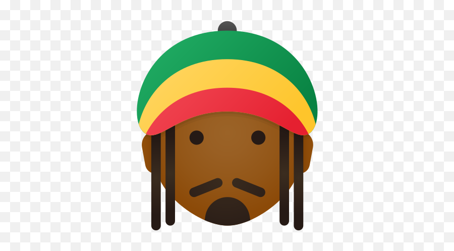 Reggae Icon In Fluency Style Emoji,Black Person Emojii