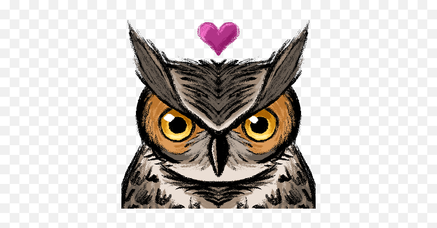 Sketchbook U2013 Heather L Gilbraith - Eastern Screech Owl Emoji,Slowpoke Emoji