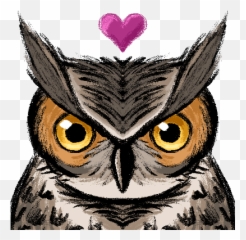 Sketchbook U2013 Heather L Gilbraith - Eastern Screech Owl Emoji,Slowpoke Emoji