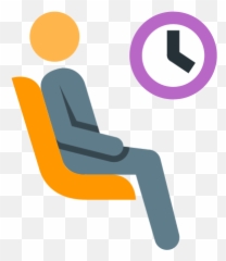 Waiting Room Icon In Color Style Emoji,Windows Wait Emoji]