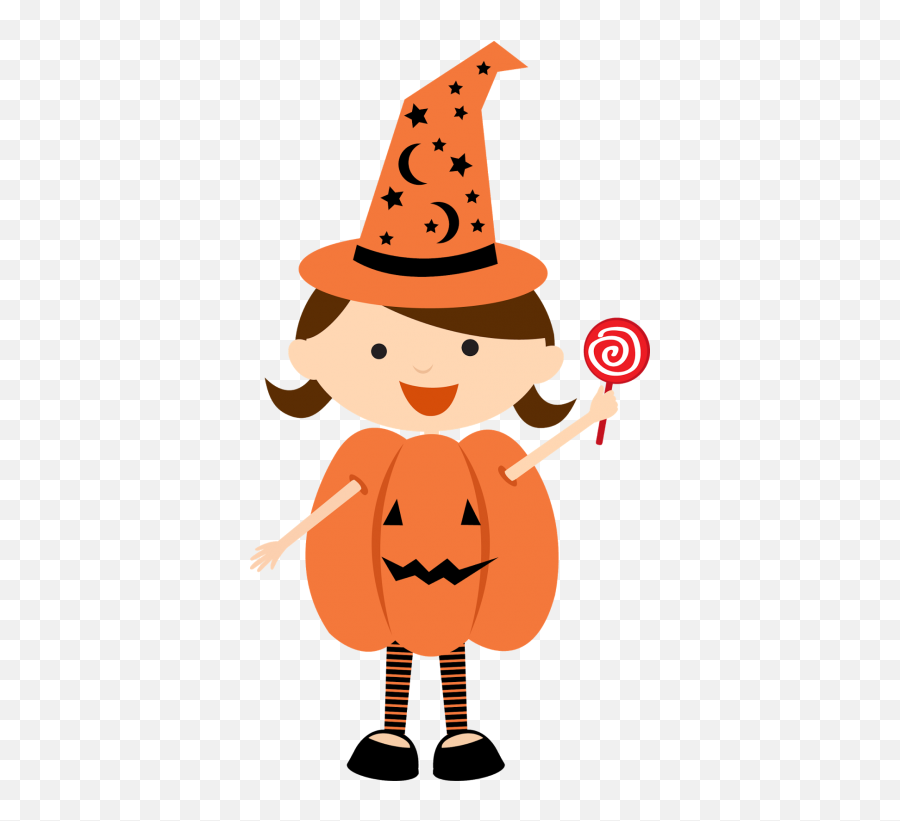 Children Dressed For Halloween Costume - Clipart Trick Or Treaters Emoji,Emoji Outfits For Kids