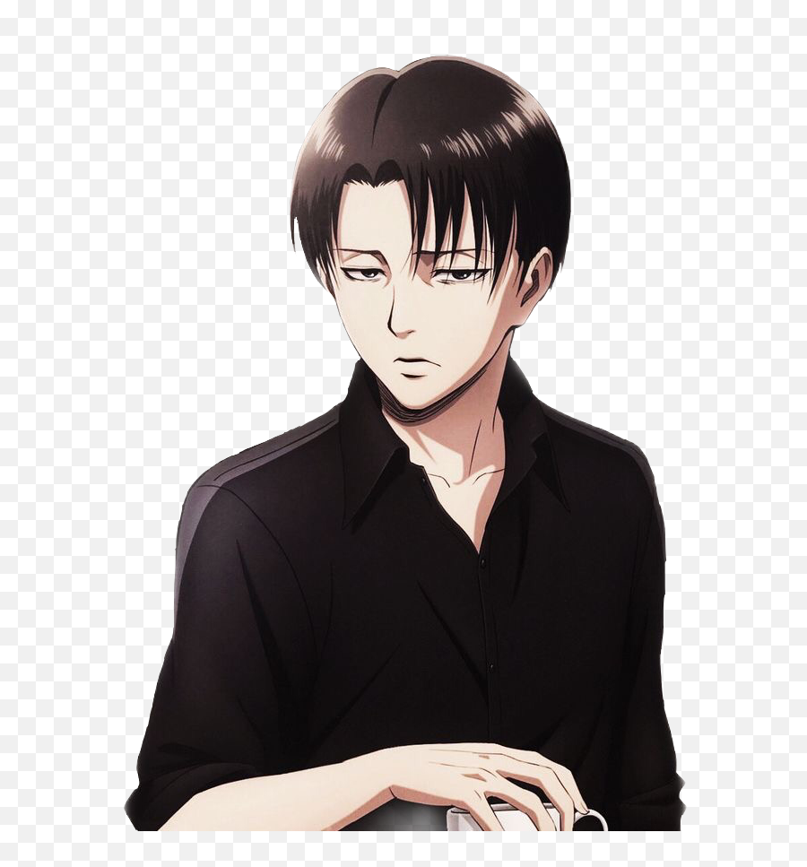 Sticker - Gambar Levi Ackerman Hd Emoji,Levi Ackerman Emoji