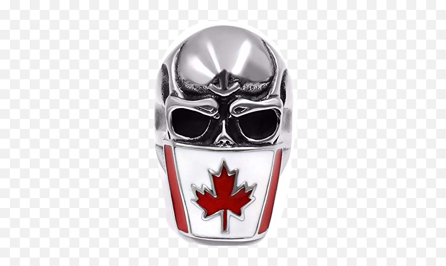 Canada Skull Eh Canuck Winter Sticker By Punk Knight - Supervillain Emoji,Canada Leaf Emoji