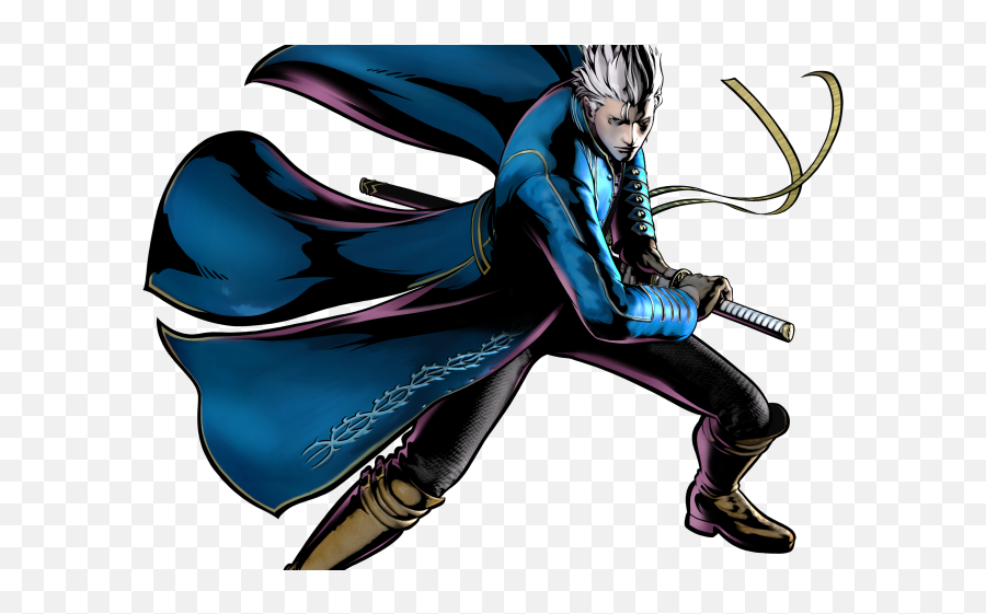 Download Devil May Cry Clipart Vergil - Vergil Pokemon Card Emoji,Marvel Emoji Download