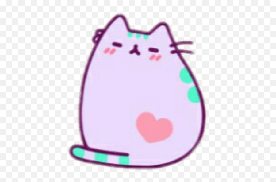 Pusheen 3 Stickers For Whatsapp - Cute Rainbow Pusheen Emoji,Pusheen The Cat Emoji