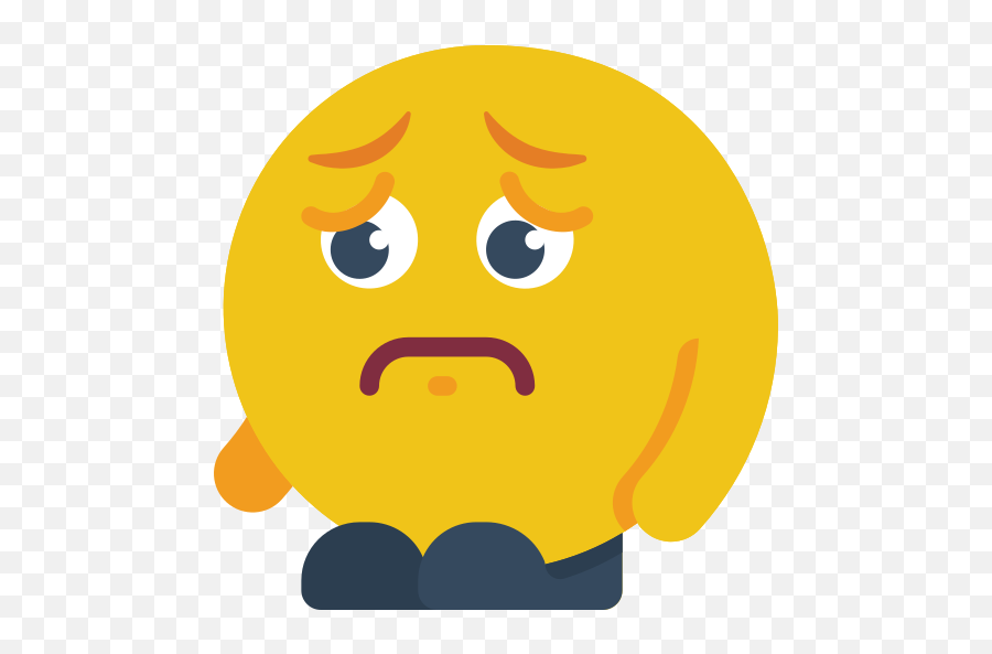 Worried - Free People Icons Decepcion Png Emoji,Worried Emoticon
