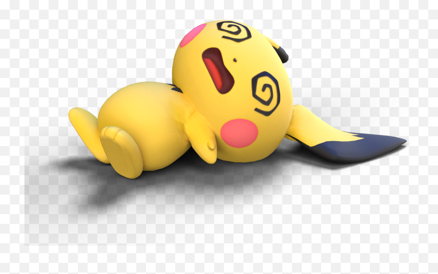 310 Pichu Render By Me Pichumains - Pichu Render Hd Emoji,What Does 0 Emoticon Mean