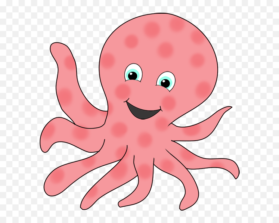 Cute Clipart Transparent - 16630 Transparentpng Octopus Clipart Png Emoji,Facebook Octopus Emoticon