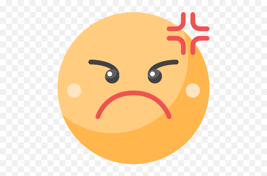Angry - Happy Emoji,Angry Breathing Emoji