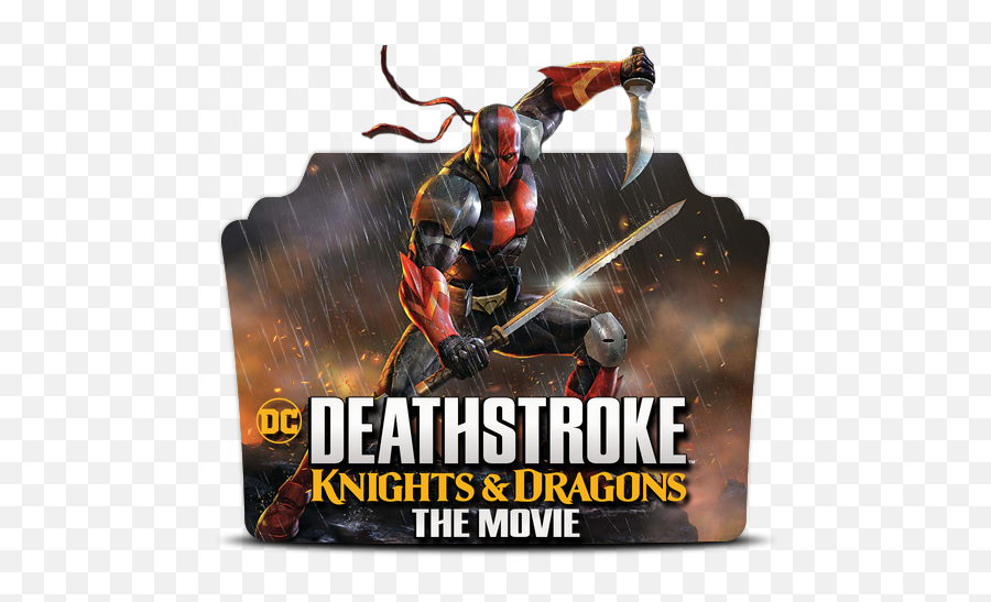 Deathstroke Folder Icon - Deathstroke Knights And Dragons Emoji,Emoji Movie Oc